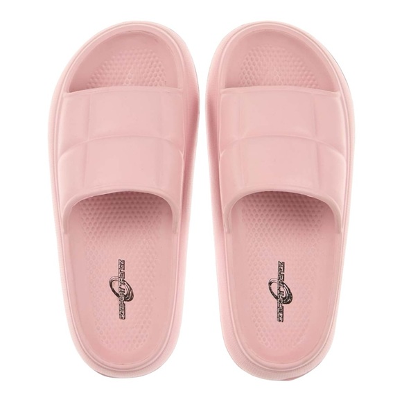 Shoes - Pink Slide Sandals